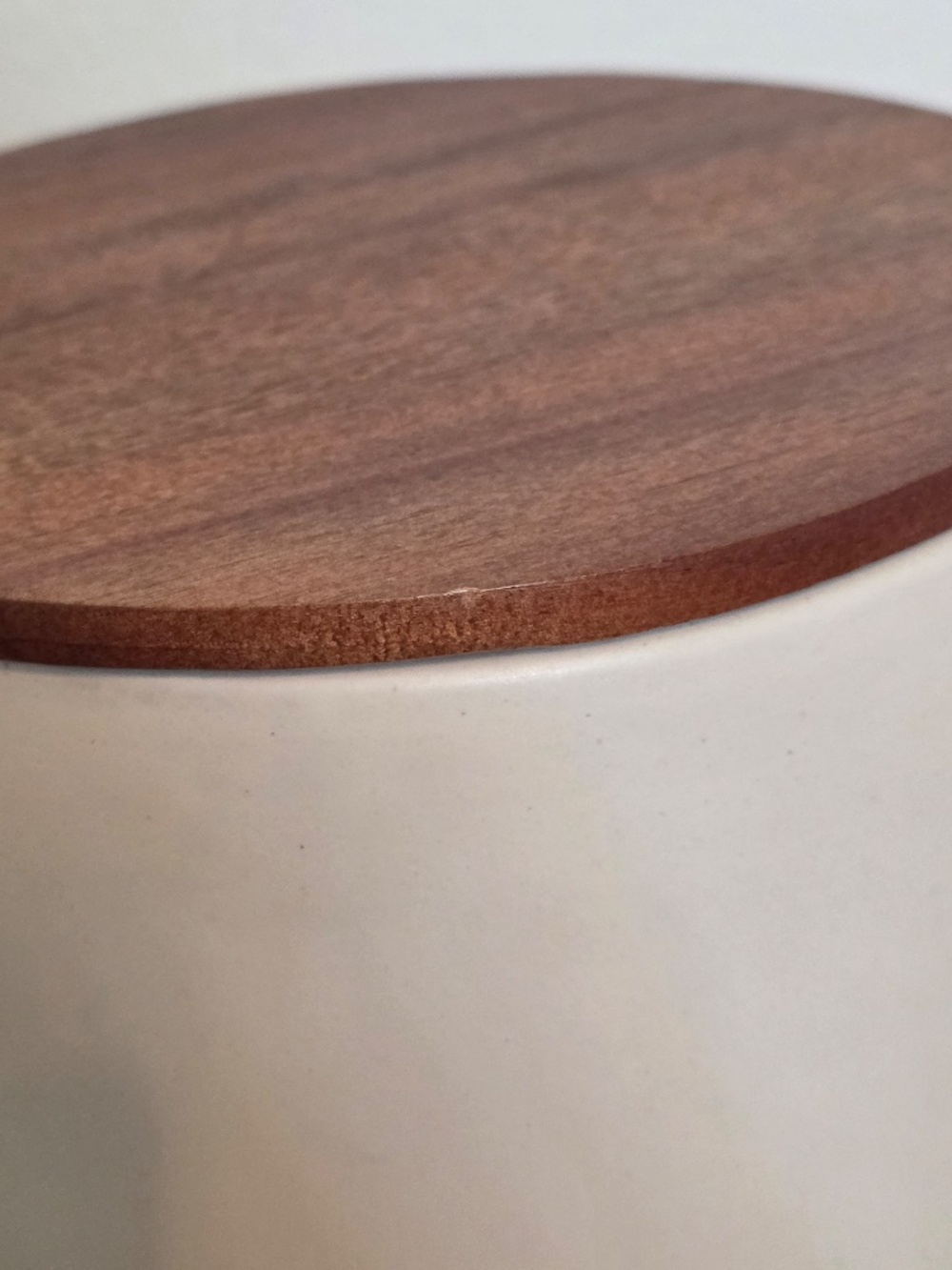 Hearth & Hand Cream and Brown 'COOKIES' Ceramic Cookie Jar - Picture 4 of 6